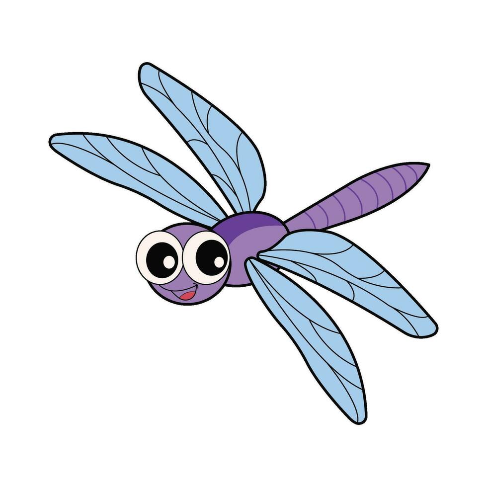 dragonfly fly illustration vector