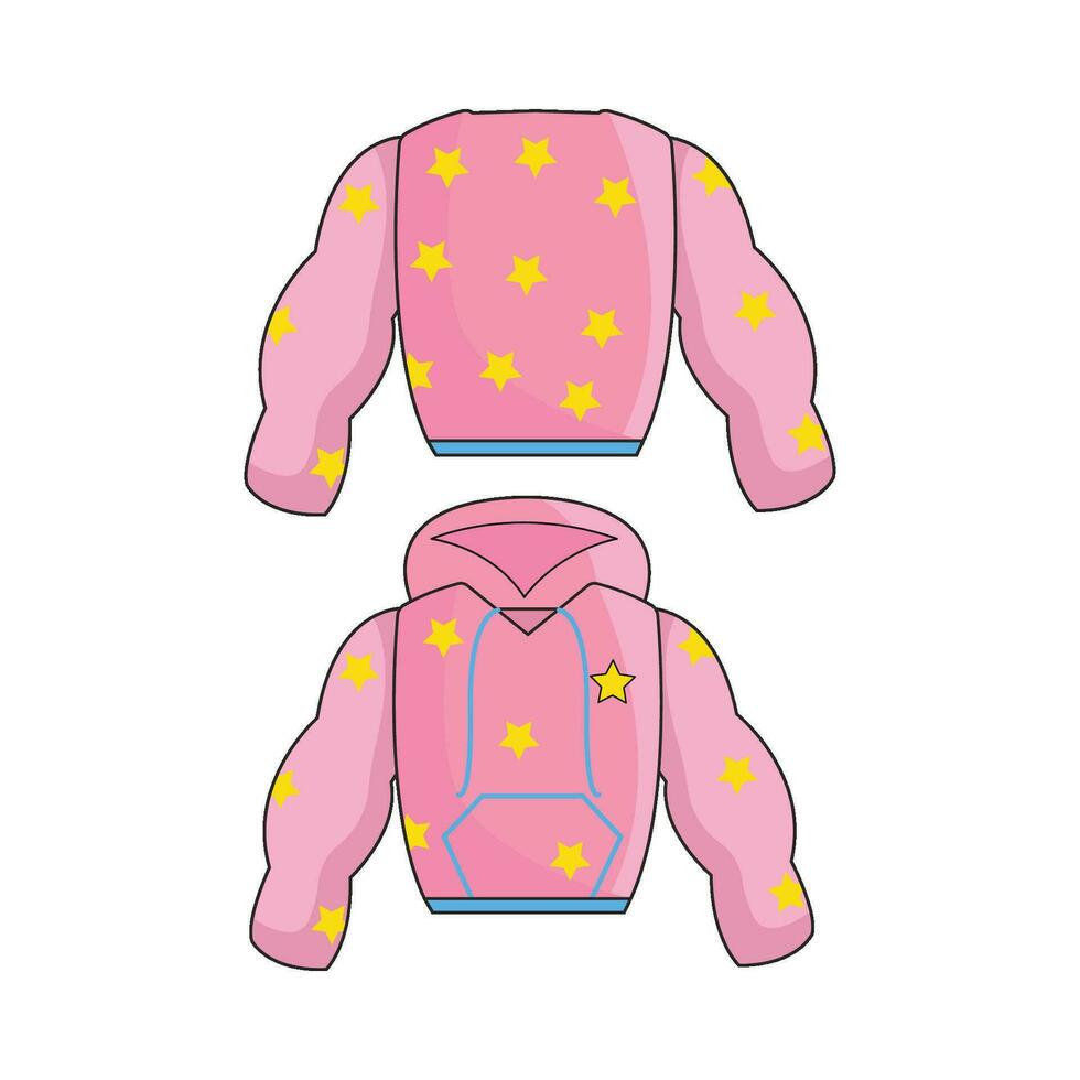 chaqueta paño ilustración vector