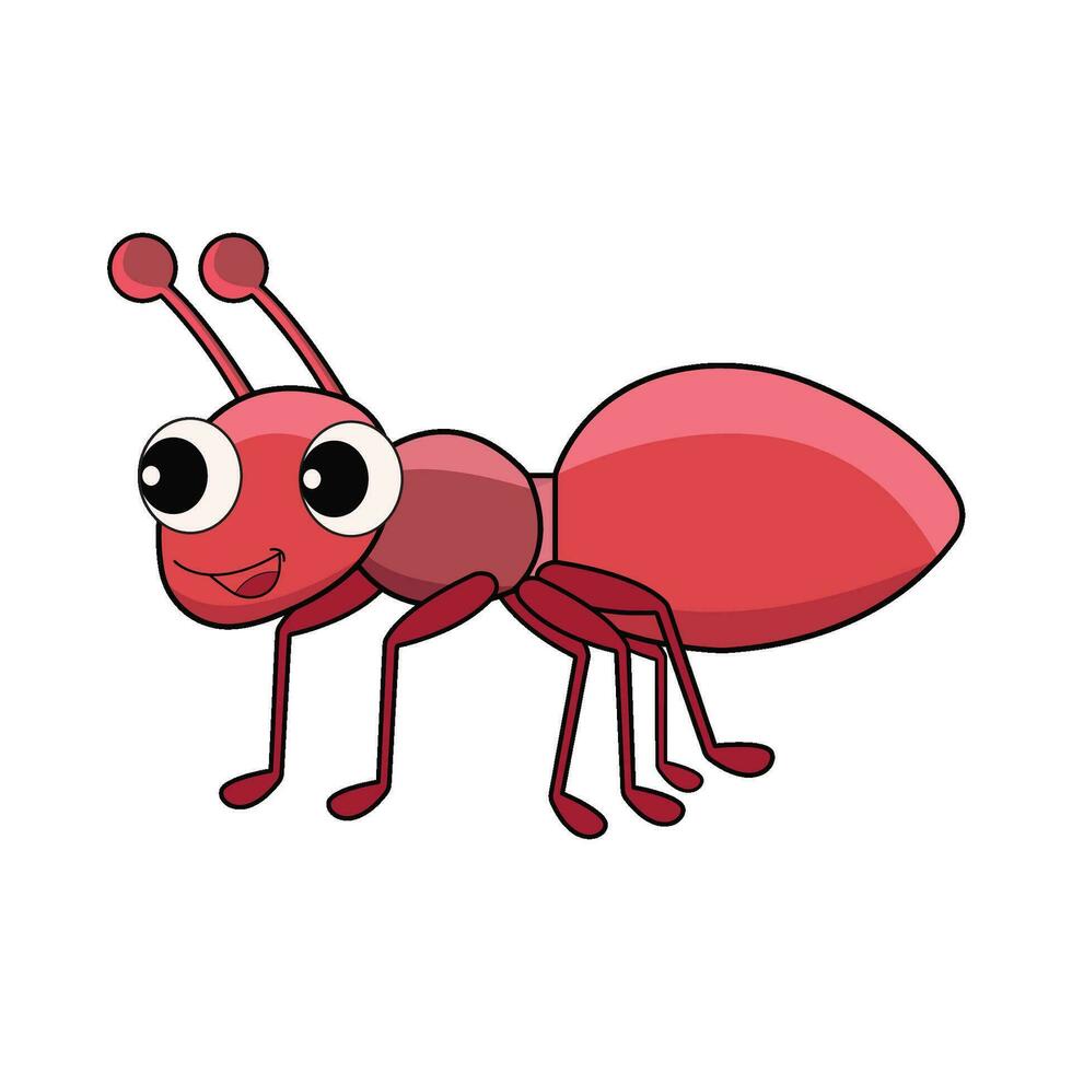 ant insect illustration vector