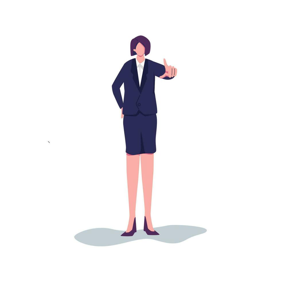 Person pointing with index finger 1 vector