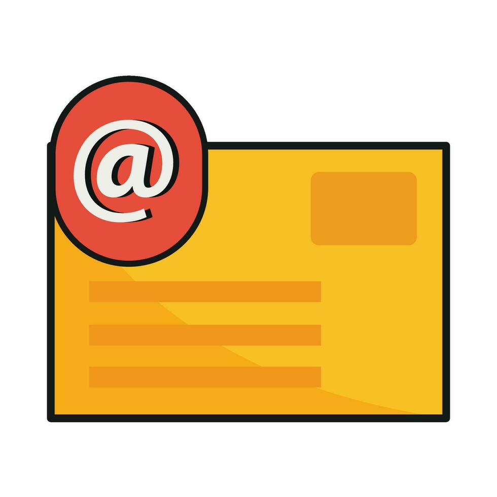email marketing illustration vector