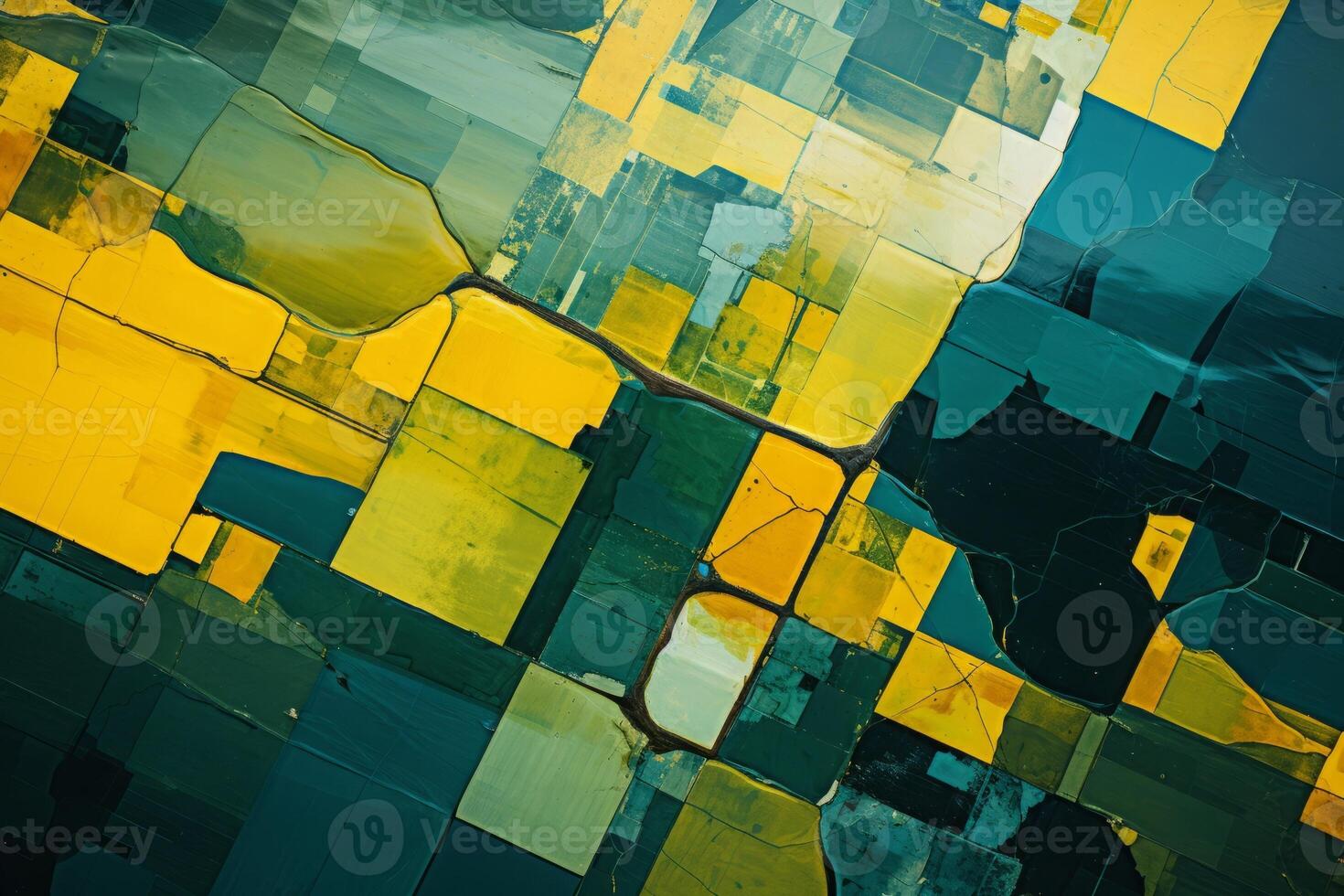 ai-generated-abstract-yellow-green-white-pattern-background-36061767
