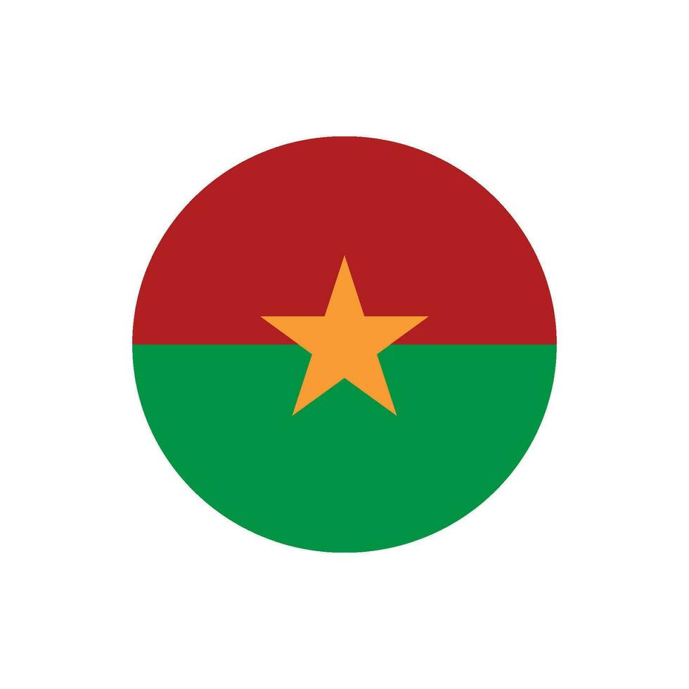 flag burkina faso icon vector