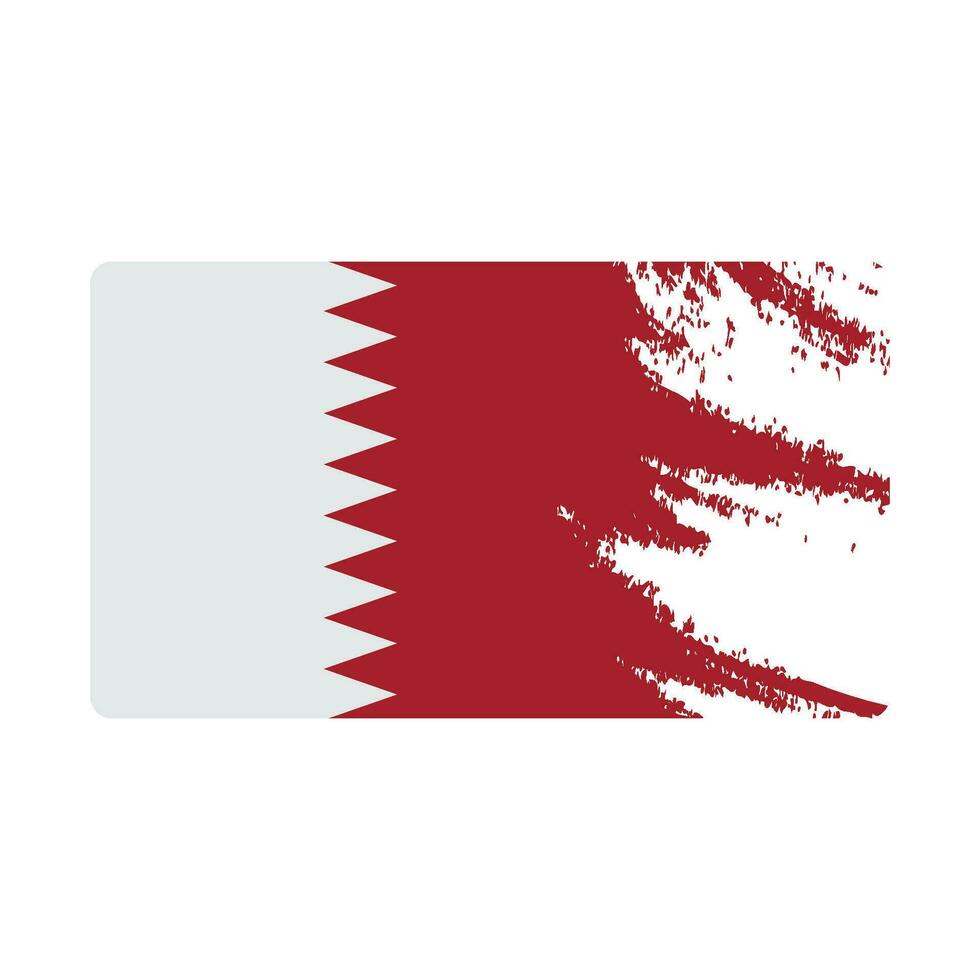 qatar flag icon vector