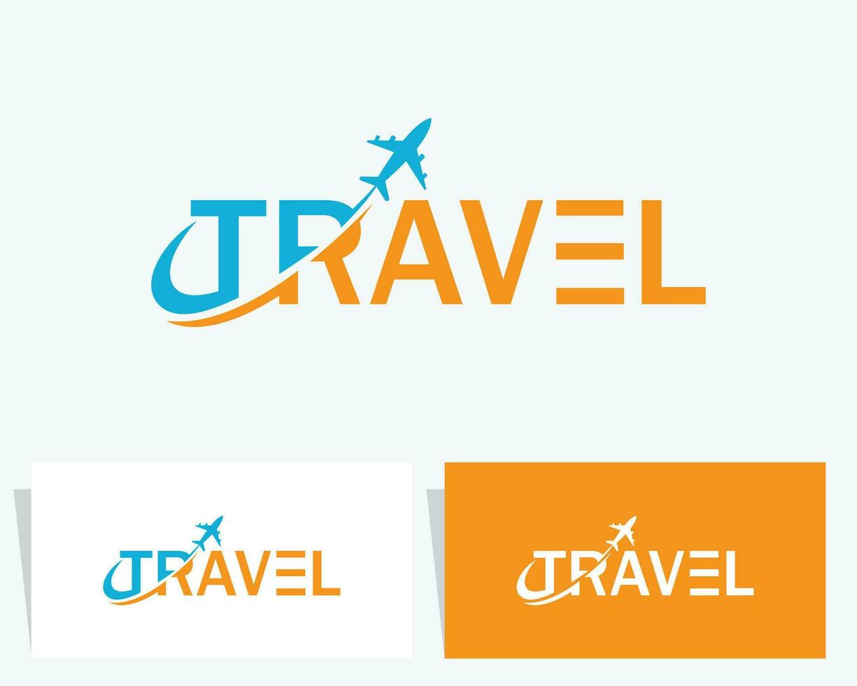 travel logo creative express transport business logo concept vector