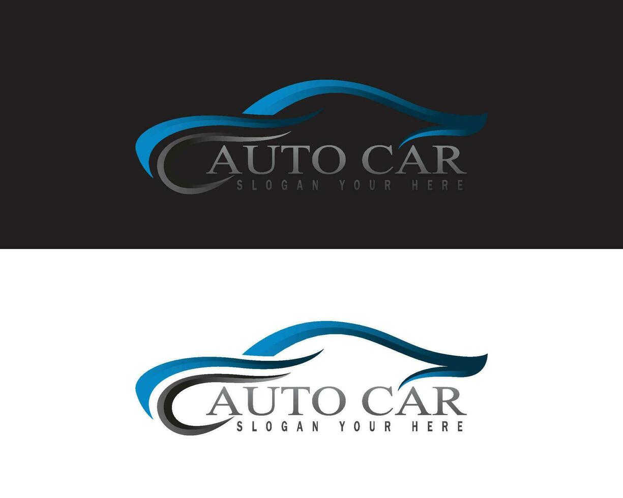 car logo creative emblem brand dealer travel store business automotive vector