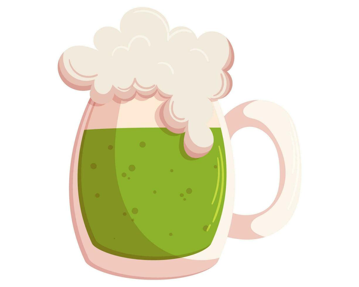 St. Patricks Day Green Irish Festival Beer vector