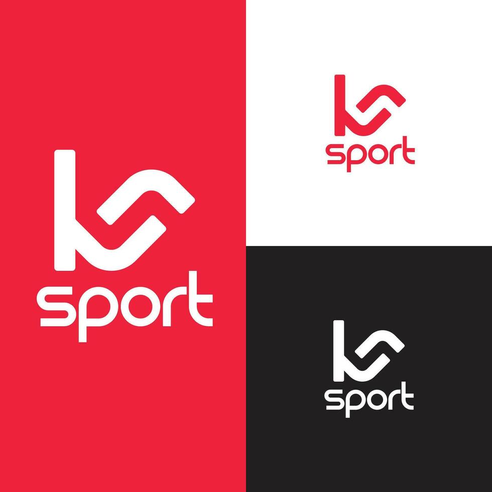 KS Logo, KS Monogram, Initial KS Logo, Letter KS Logo, Creative Icon, Modern, Vector