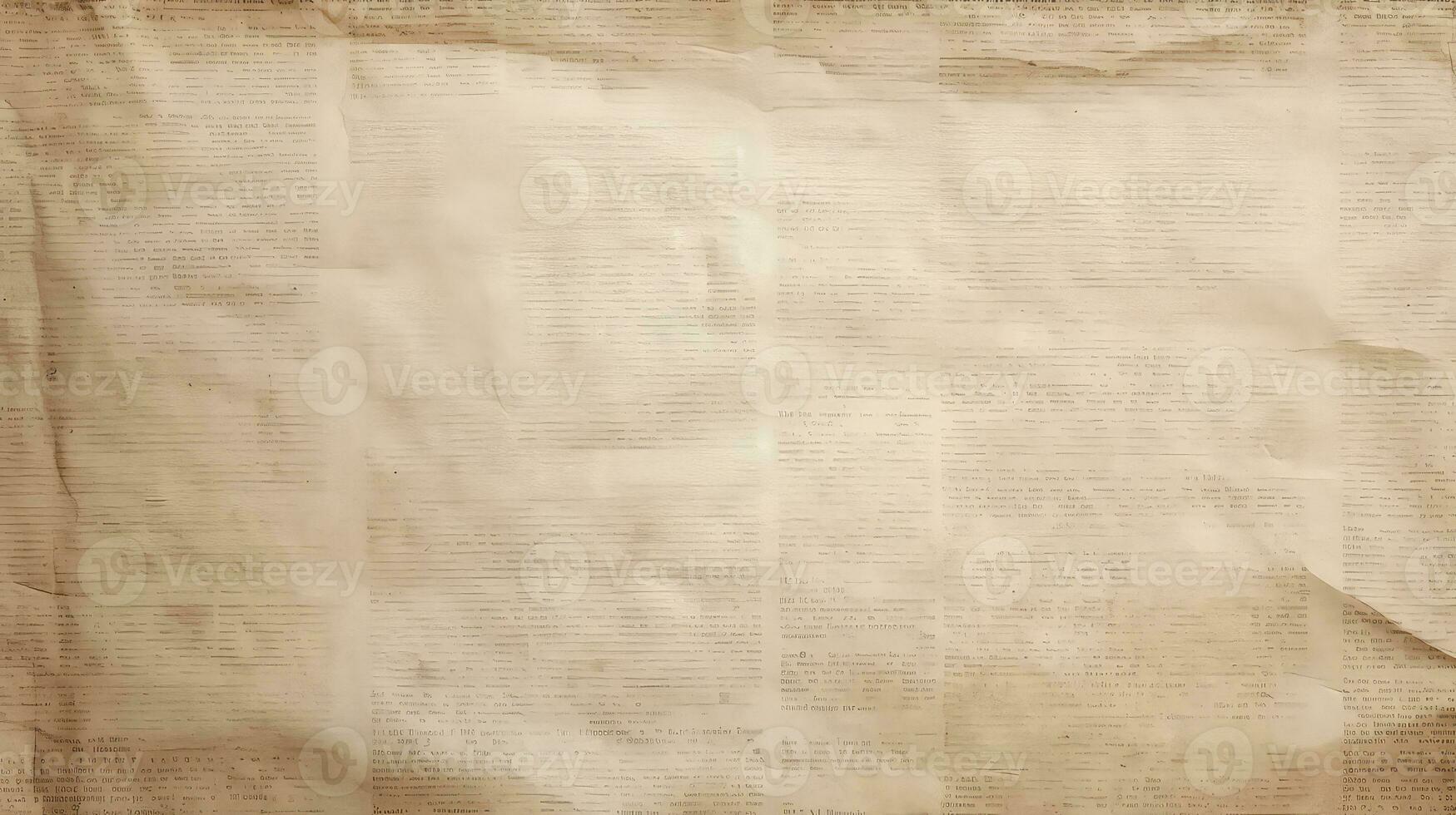 AI generated Old paper texture background with copy space photo