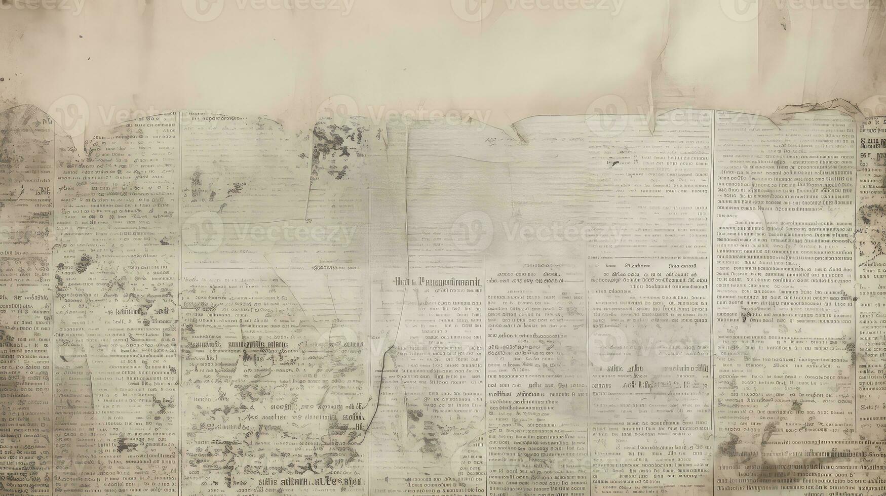 AI generated Old paper texture background with copy space photo