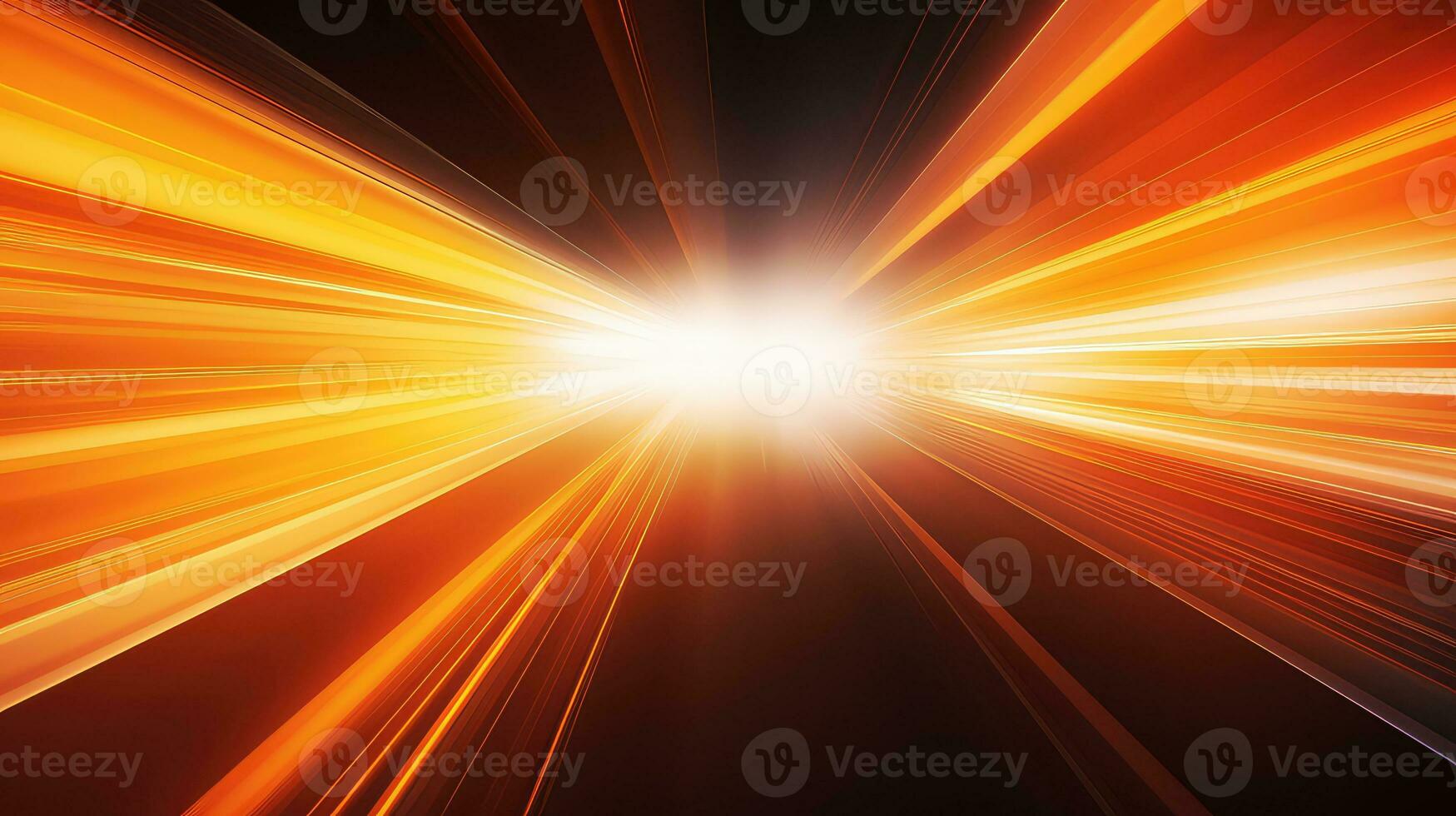 AI generated abstract speed motion on the road with high speed technology background photo