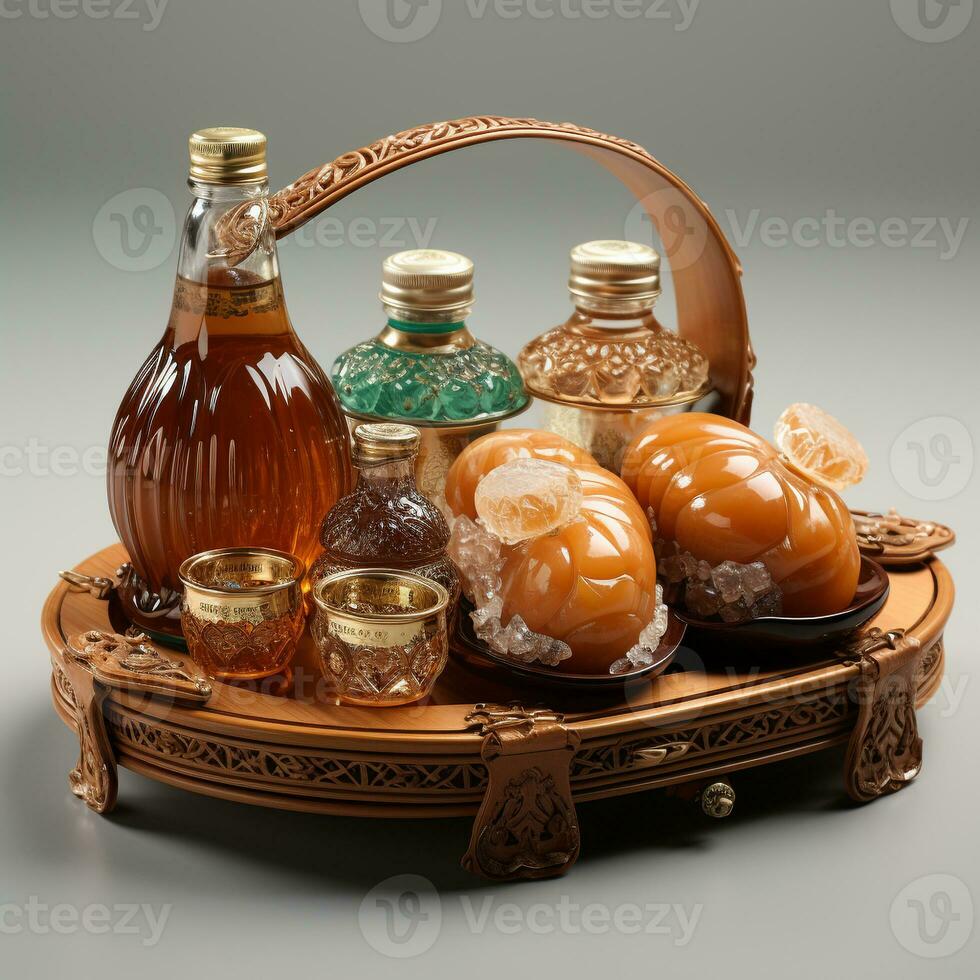AI generated Spread the Ramadan joy with special hampers. photo