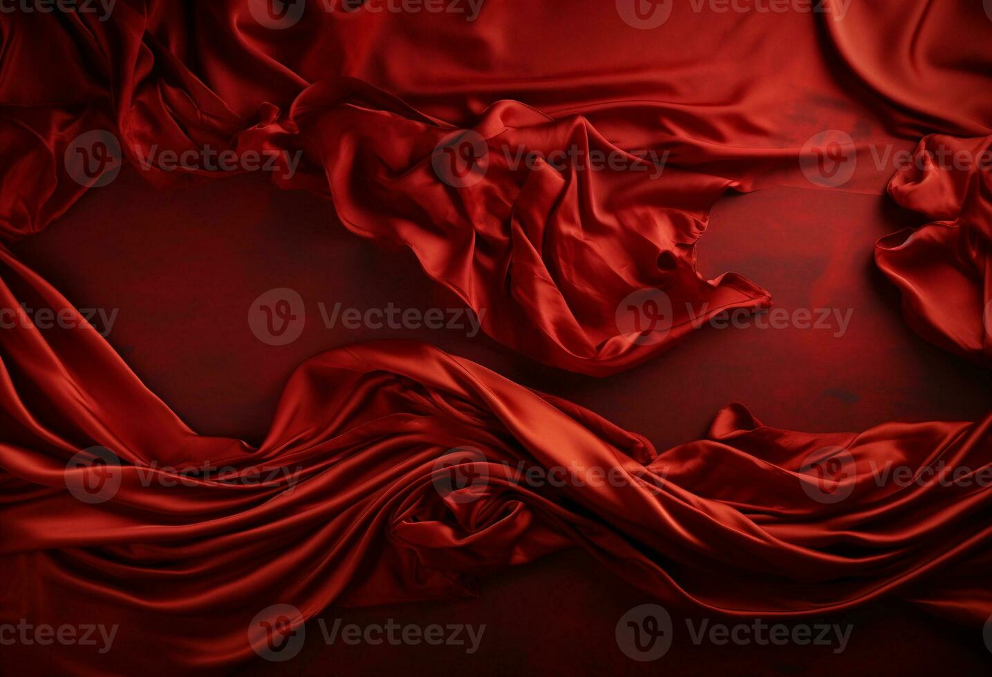 AI generated Luxury fabric background with copy space photo