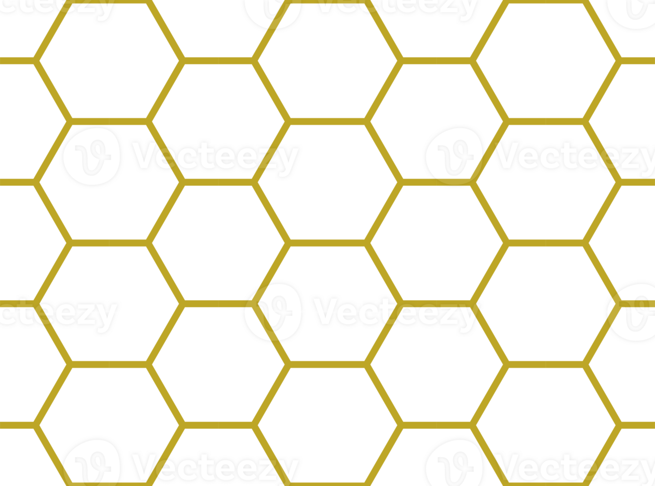 Seamless Honeycomb Shape Motifs Pattern, Beehive or Bee House Form, can use for Decoration, Ornate, Carpet Pattern, Fashion, Fabric, Textile, Tile, Mosaic, Wallpaper, Wrapping Cover, Background, etc. png