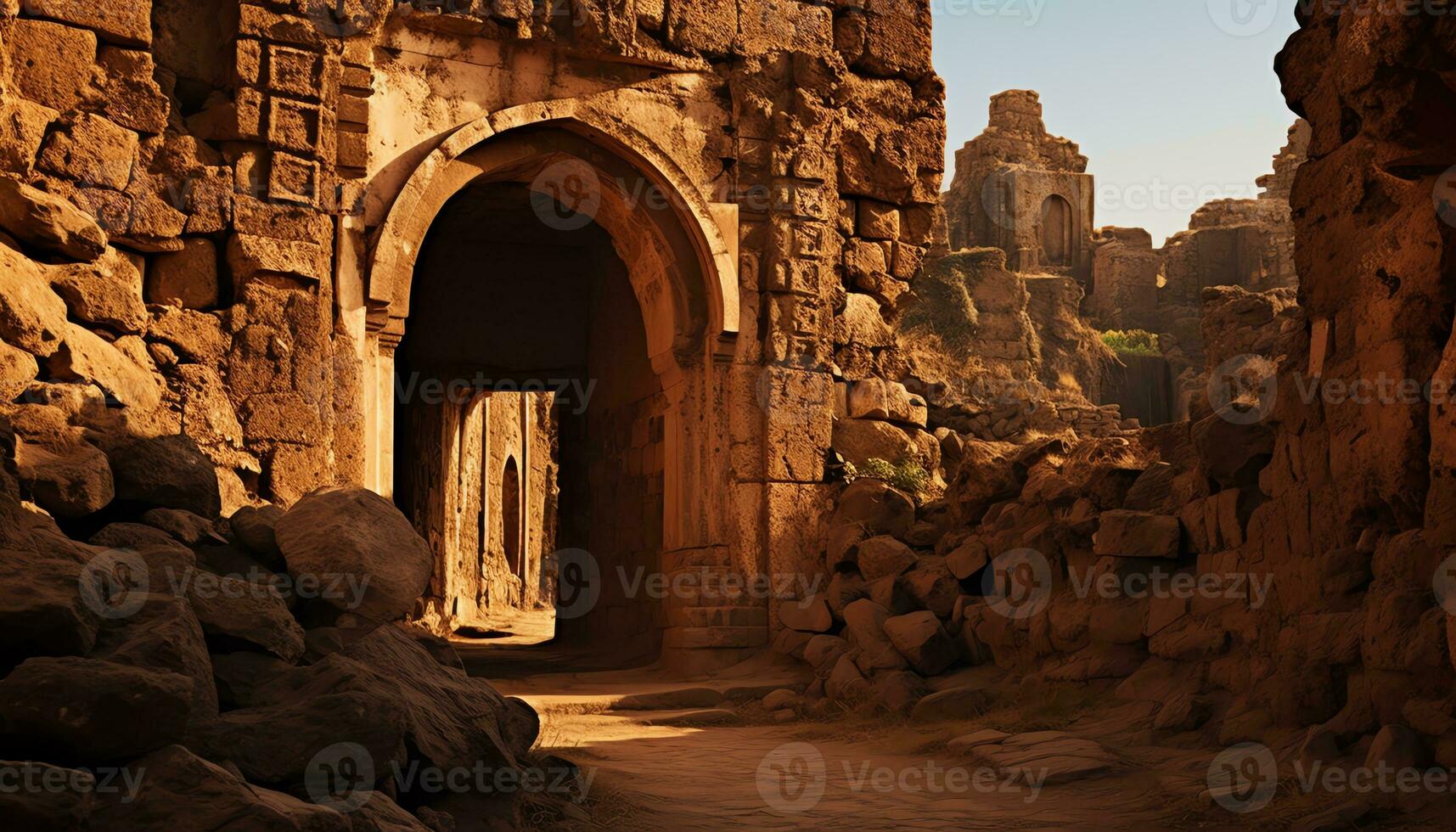AI generated Uncovering the Secrets of Ancient Landscapes photo