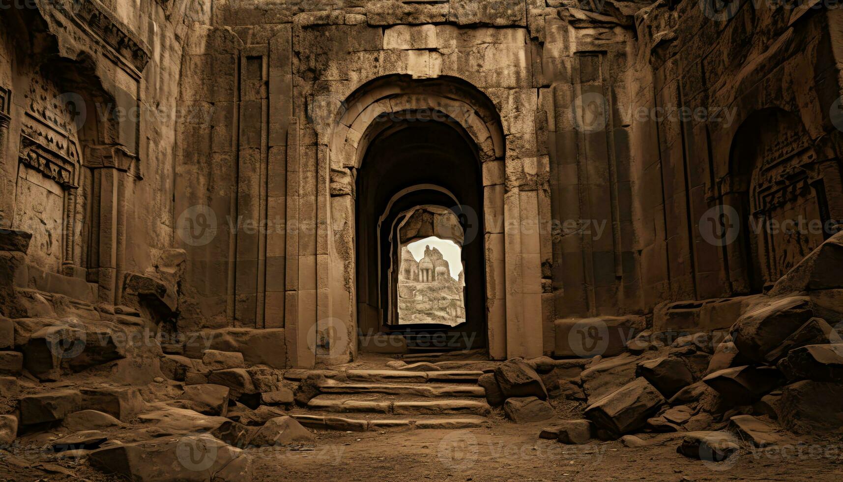 AI generated Uncovering the Secrets of Ancient Landscapes photo