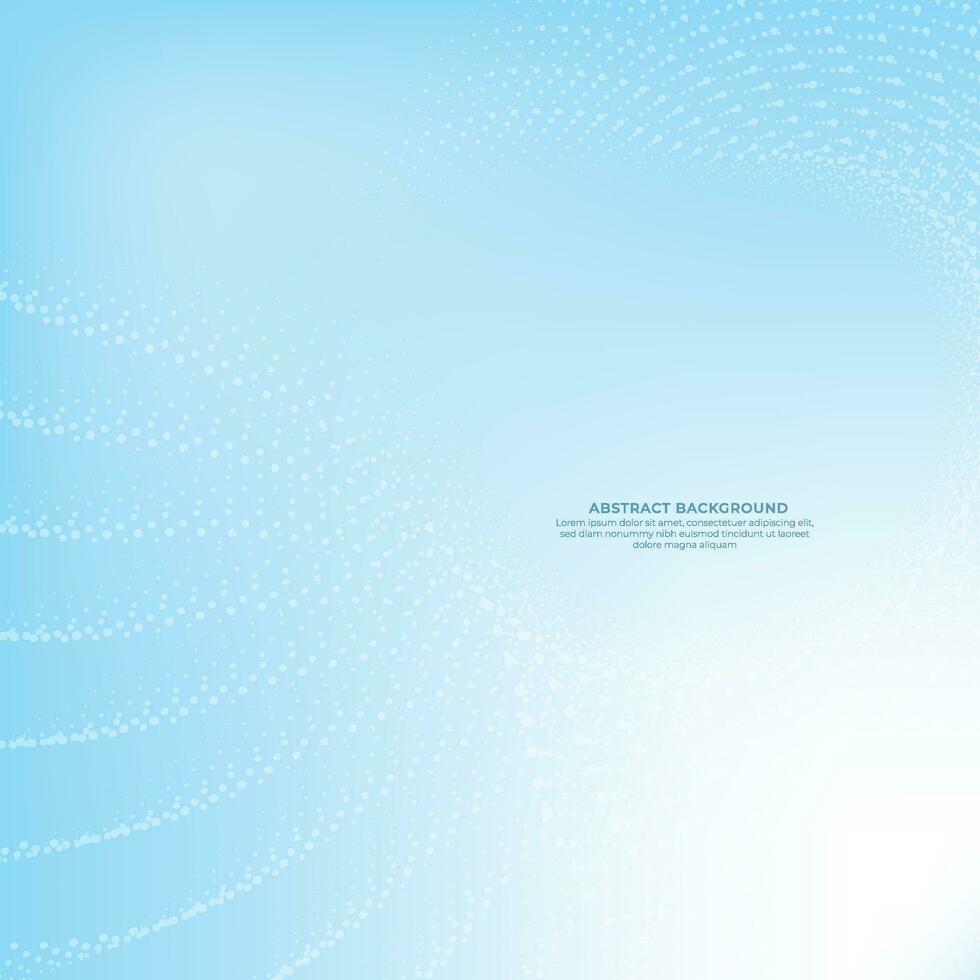 abstract light blue background with dots and lines,  abstract template format design vector