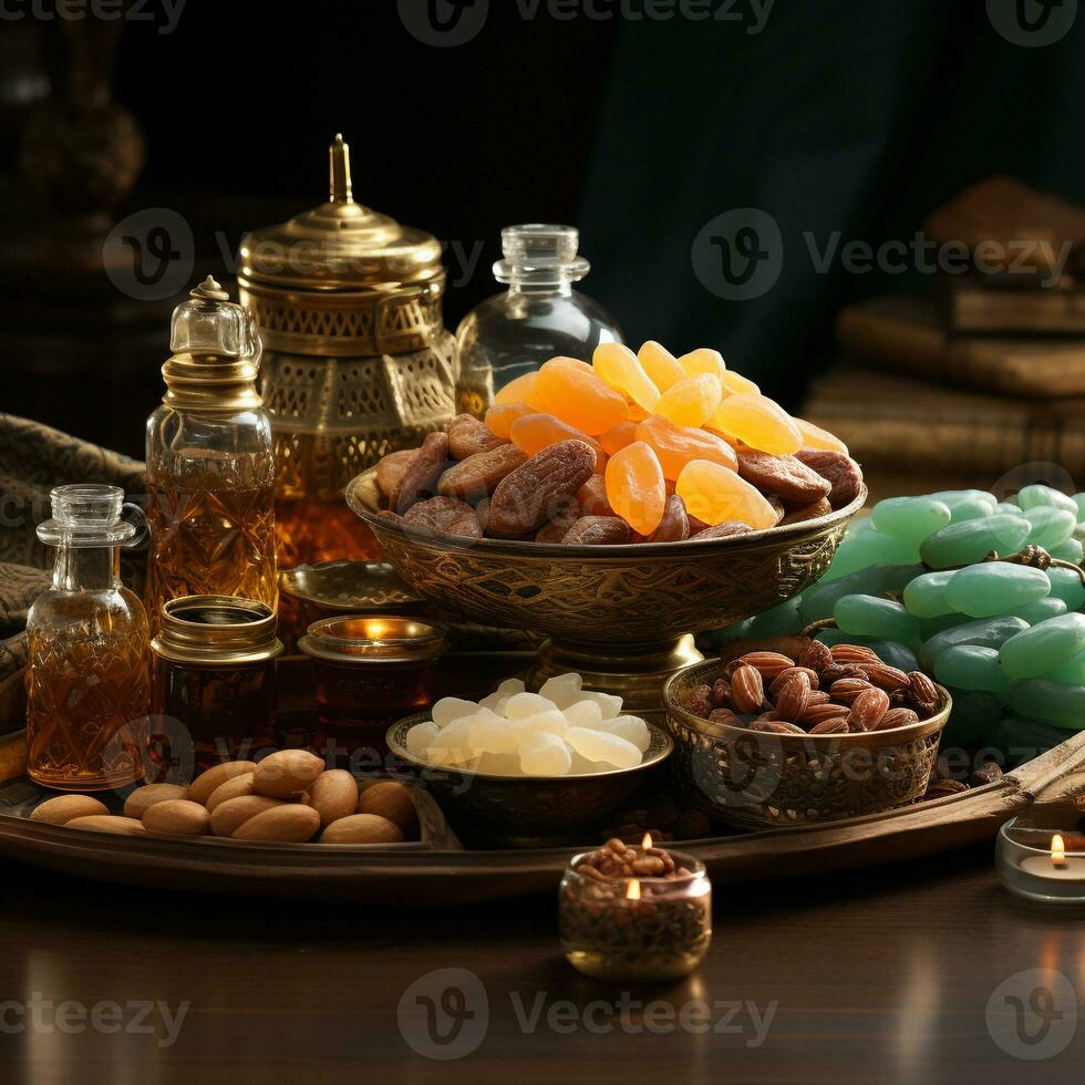 AI generated Spread the Ramadan joy with special hampers. photo