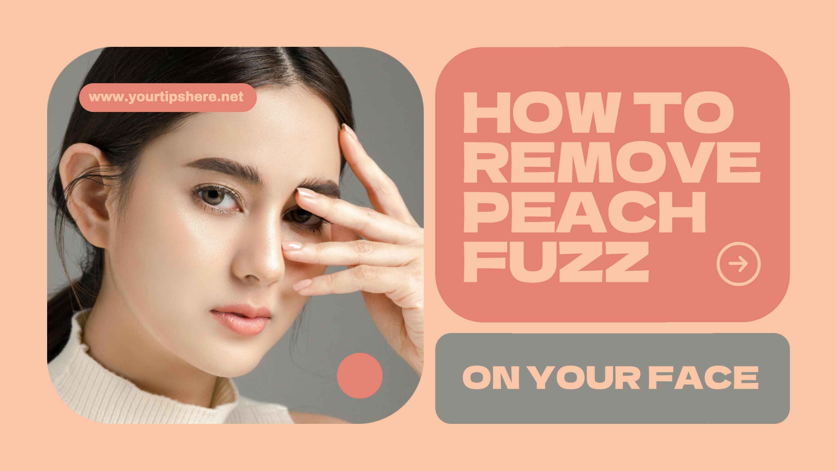 Removing peach 2024 fuzz from face