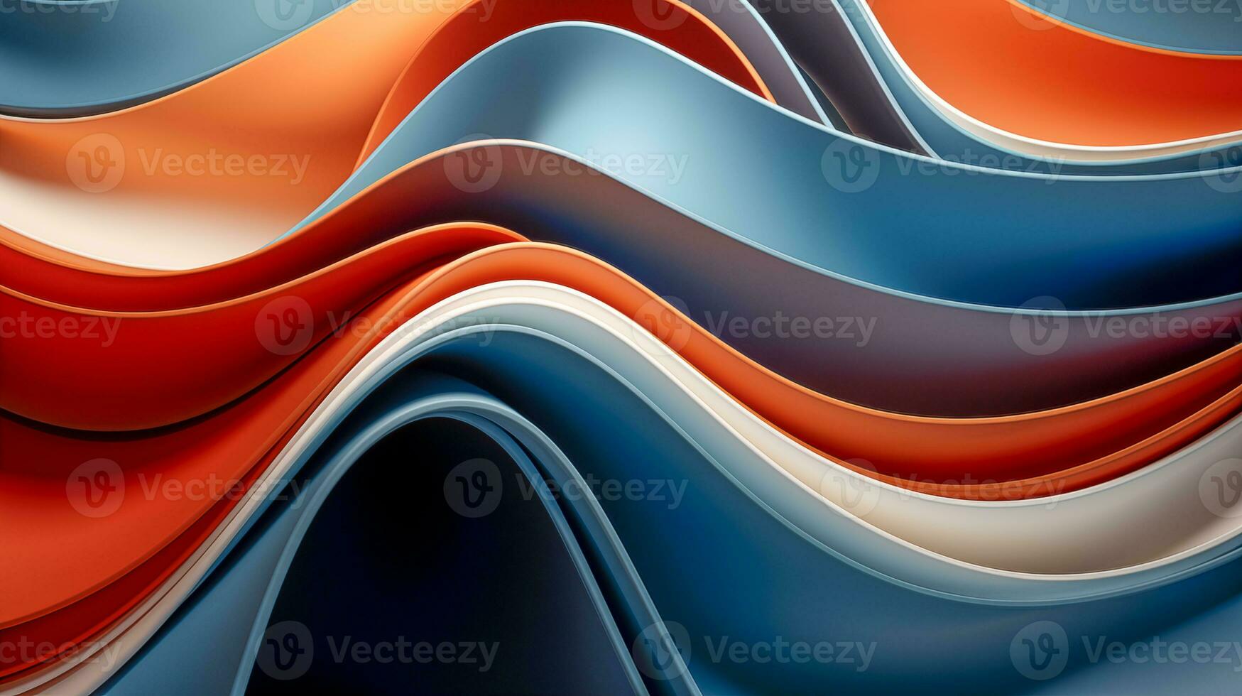 AI generated Abstract organic lines as wallpaper texture background photo