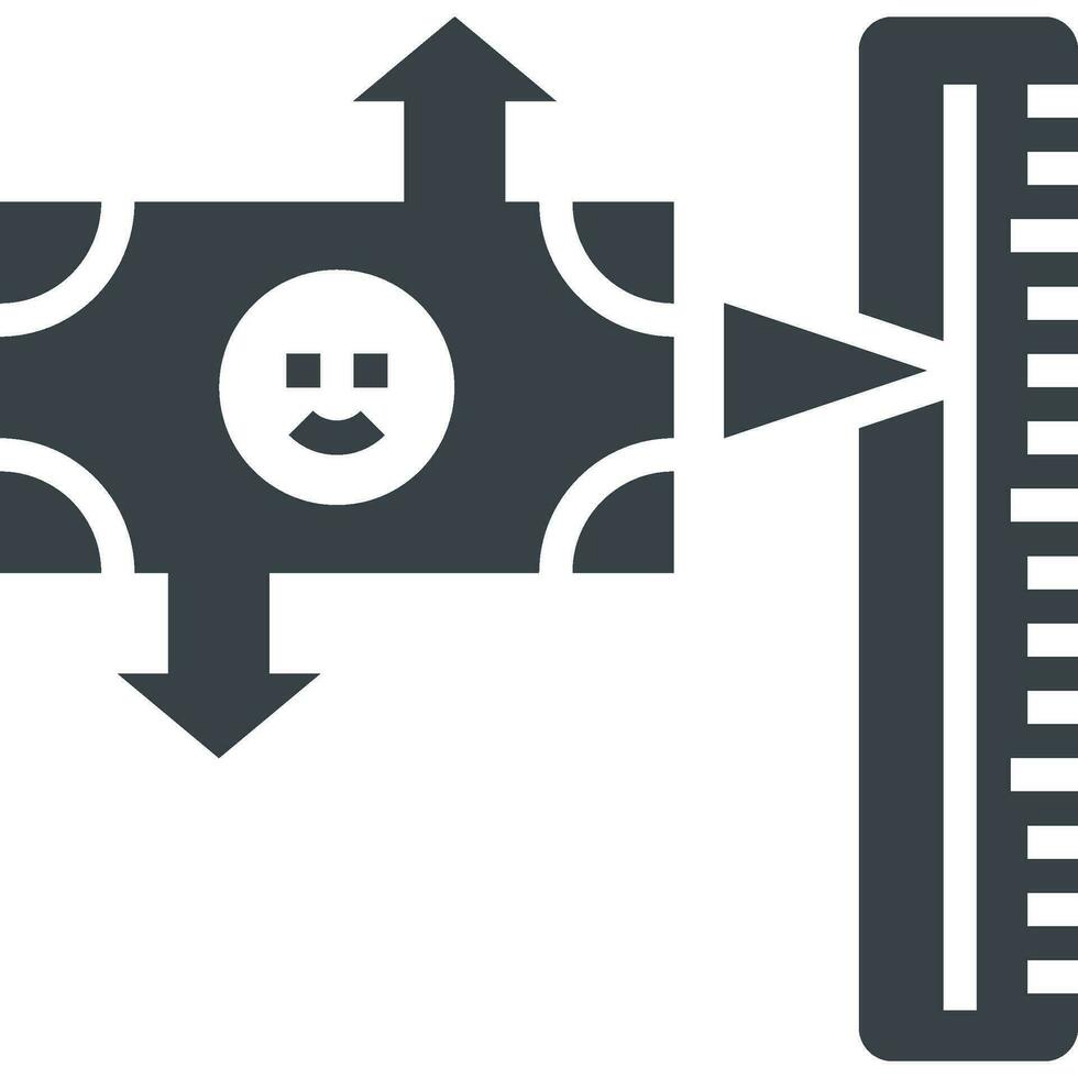 healthy glyph style icon vector