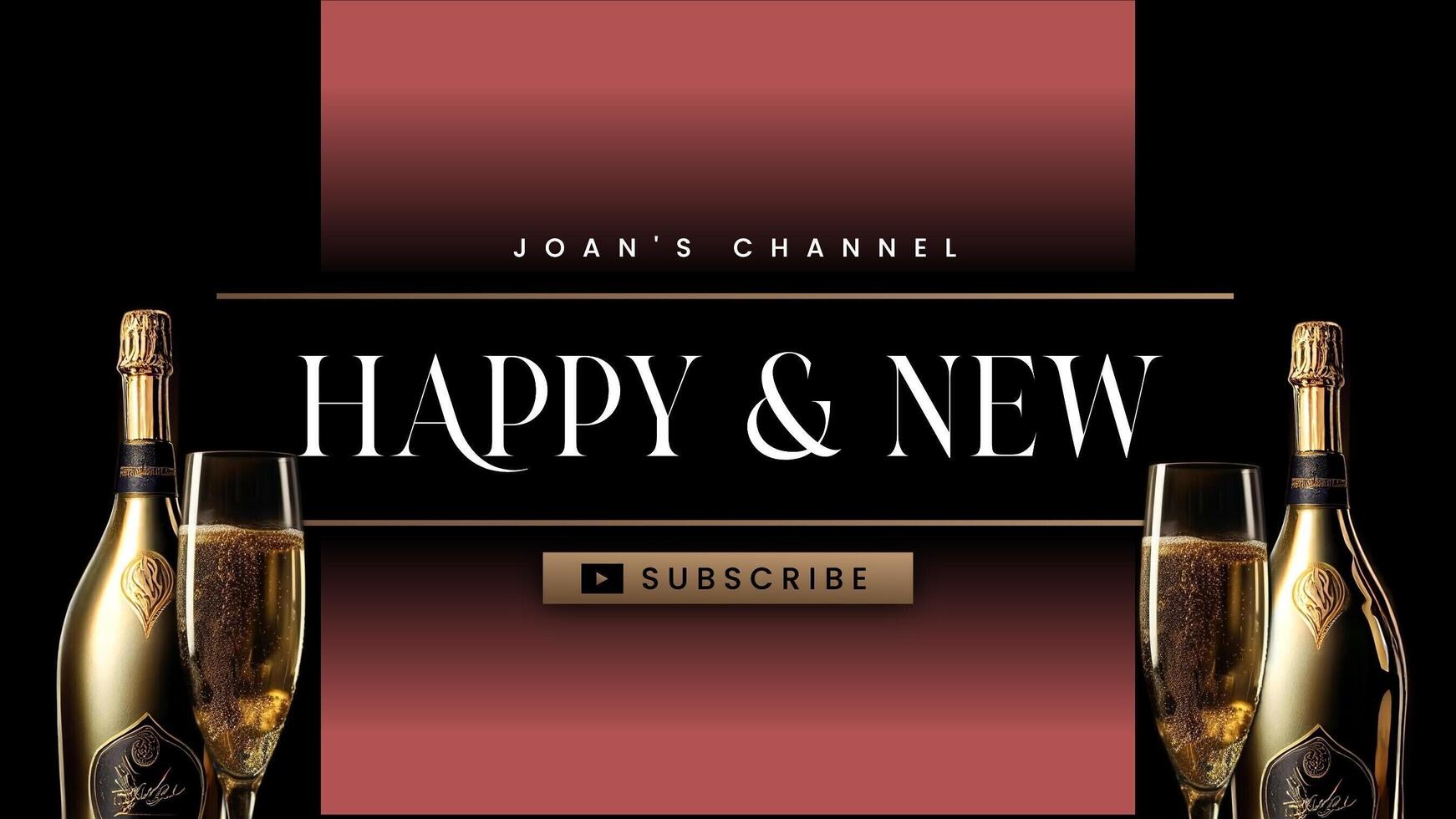 New Year Greetings Youtube Banner Template