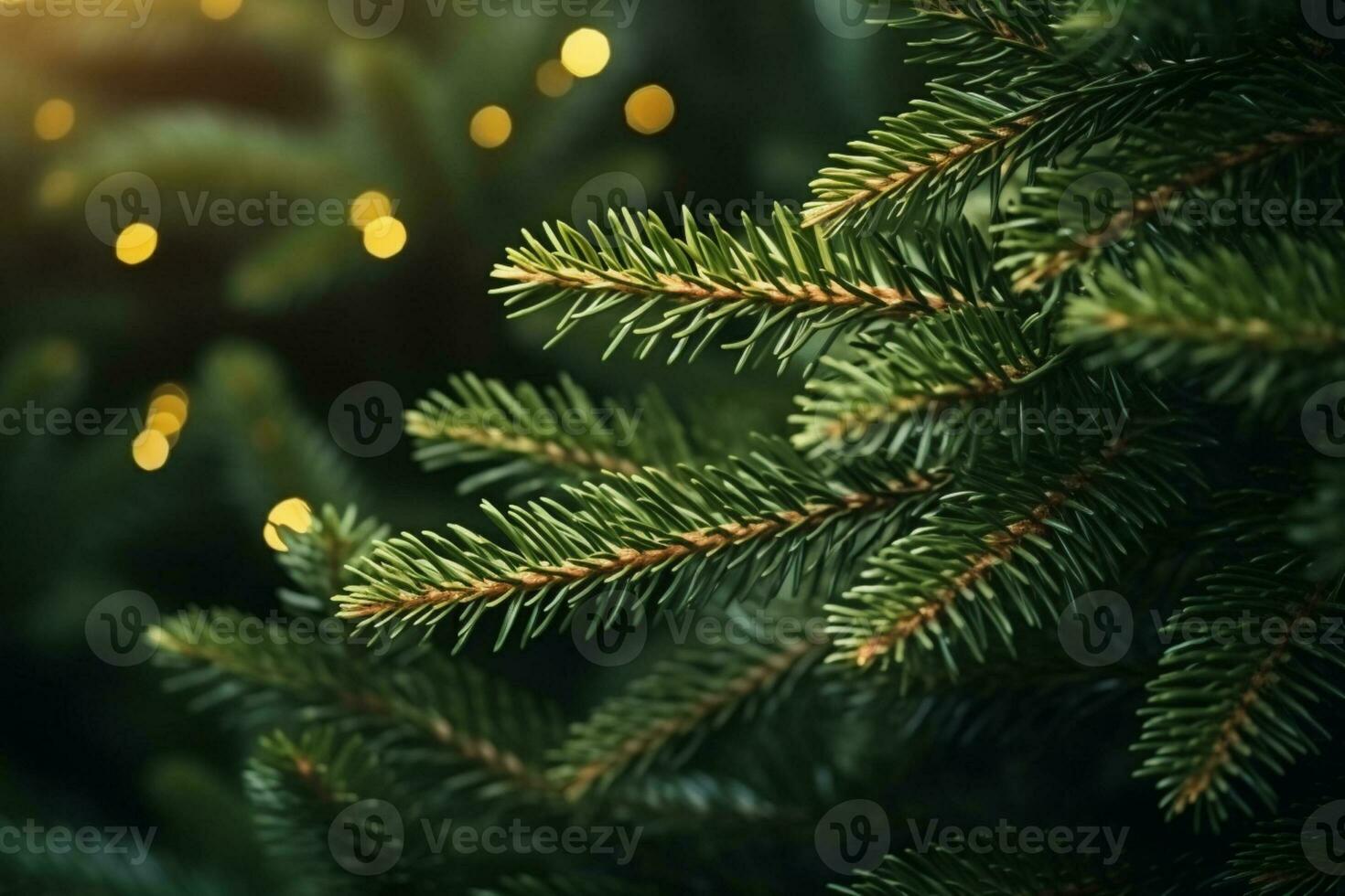 ai generado Navidad árbol ramas natural fondo de pantalla natural fondo para tu diseño plano laico Copiar espacio foto