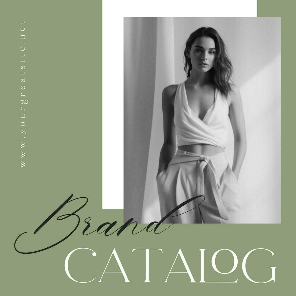 Brand Catalog Instagram Post template