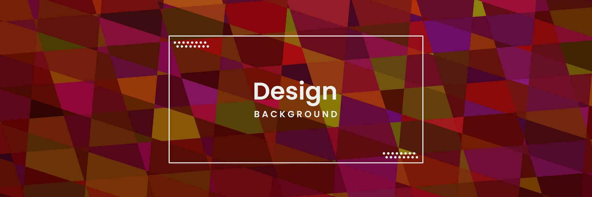 abstract geometric background with vibrant color vector