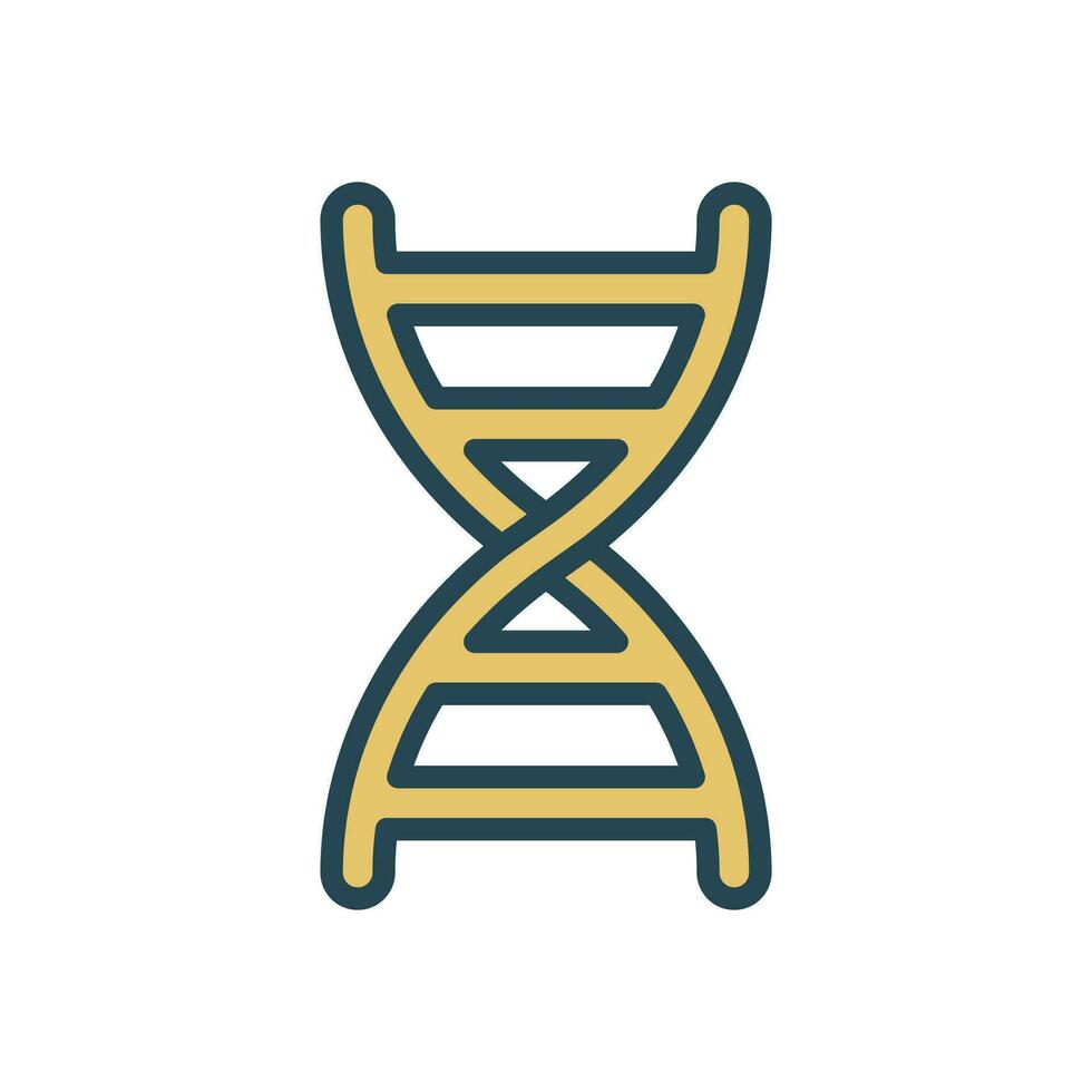 DNA icon vector design template