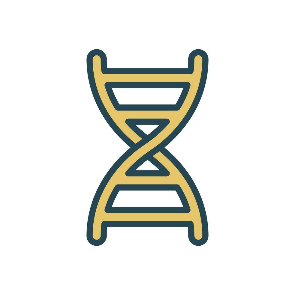 DNA icon vector design template