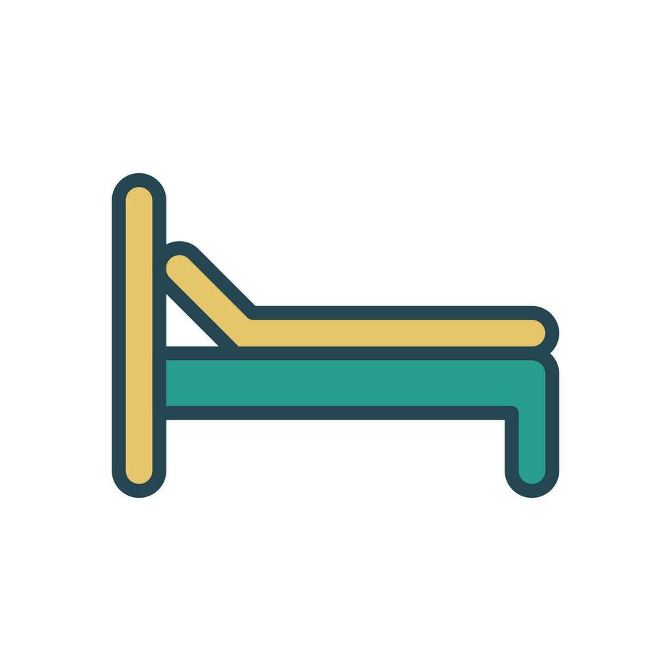 Hospital Bed icon vector design template