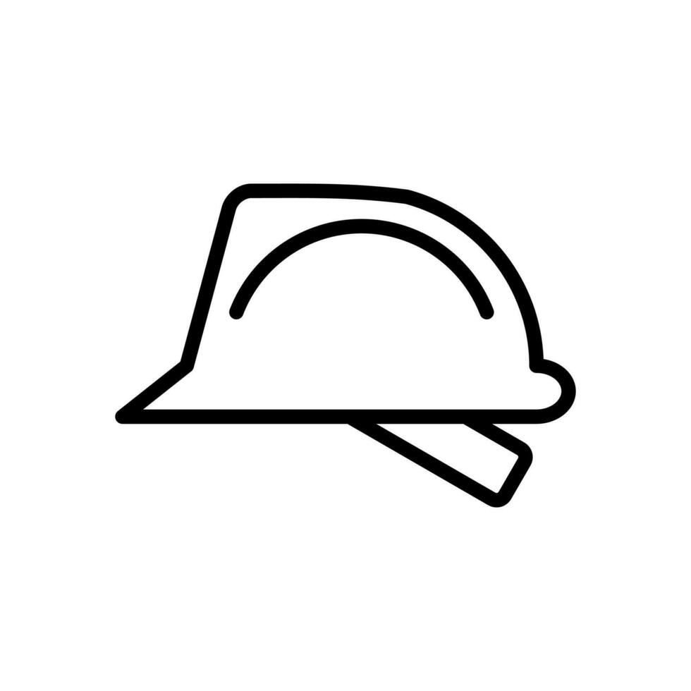 hard hat icon vector design template