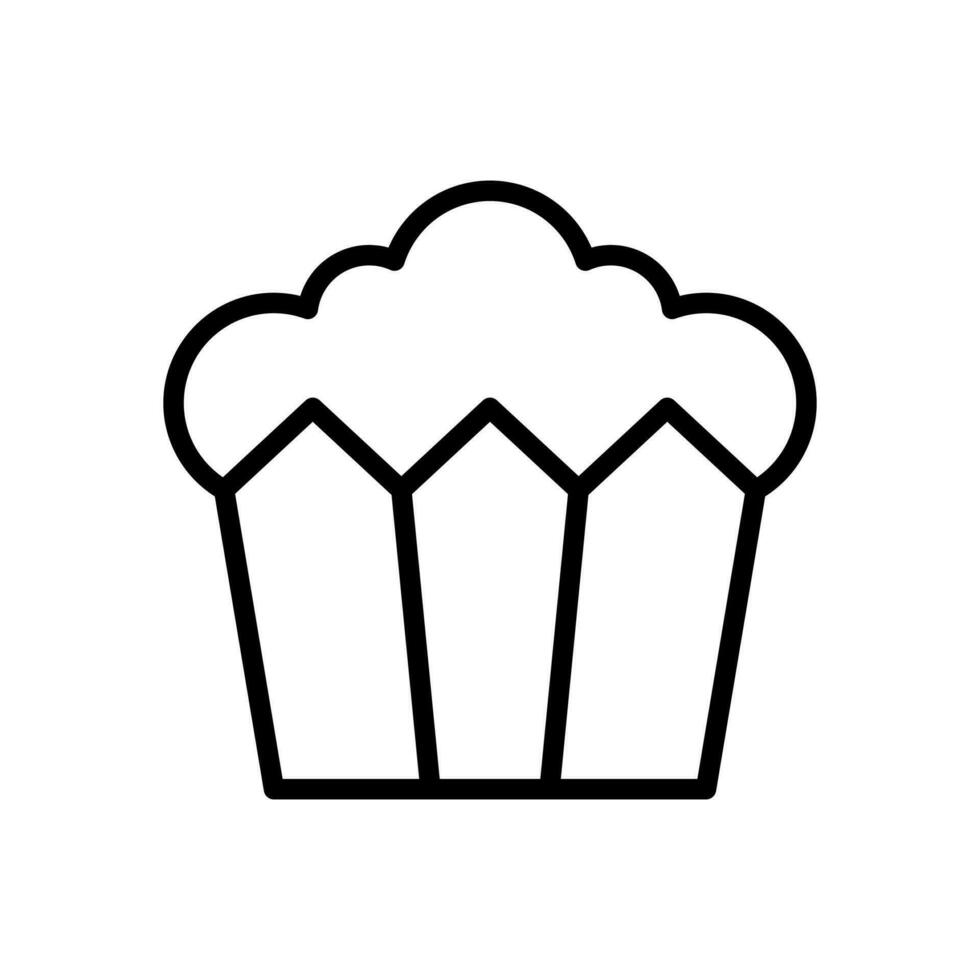 popcorn icon vector design template