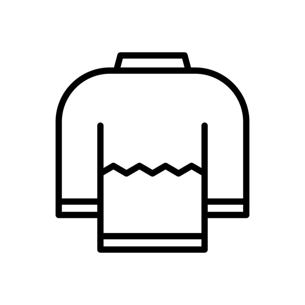 cozy sweater icon vector design template