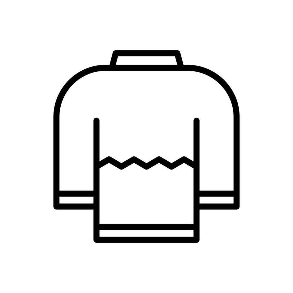 cozy sweater icon vector design template