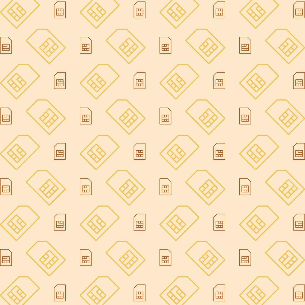Sim colorful repeating trendy pattern vector illustration background