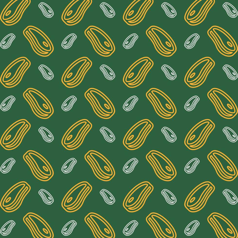 Meat cute colorful repeating pattern vector illustration background