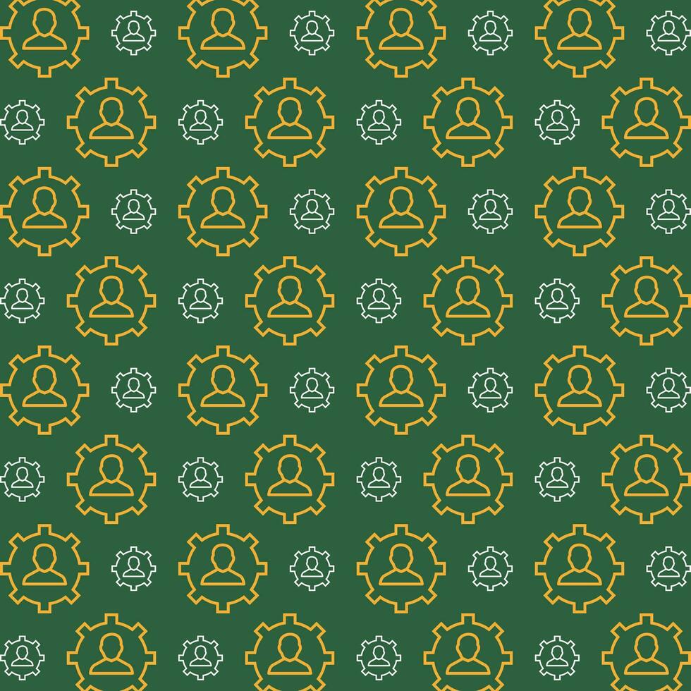 Management cute colorful repeating pattern vector illustration background