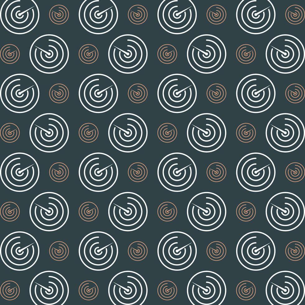 Radar colorful repeating trendy pattern vector illustration background