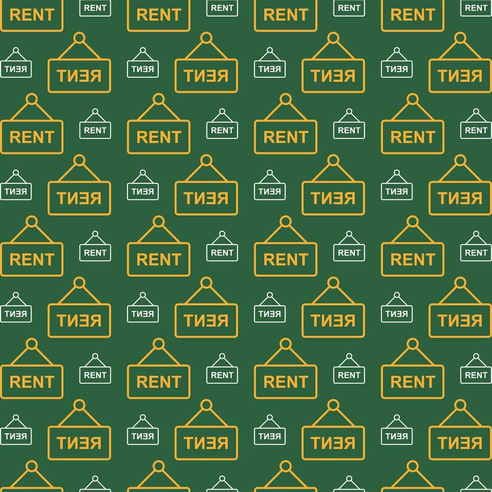 Rent cute colorful repeating pattern vector illustration background