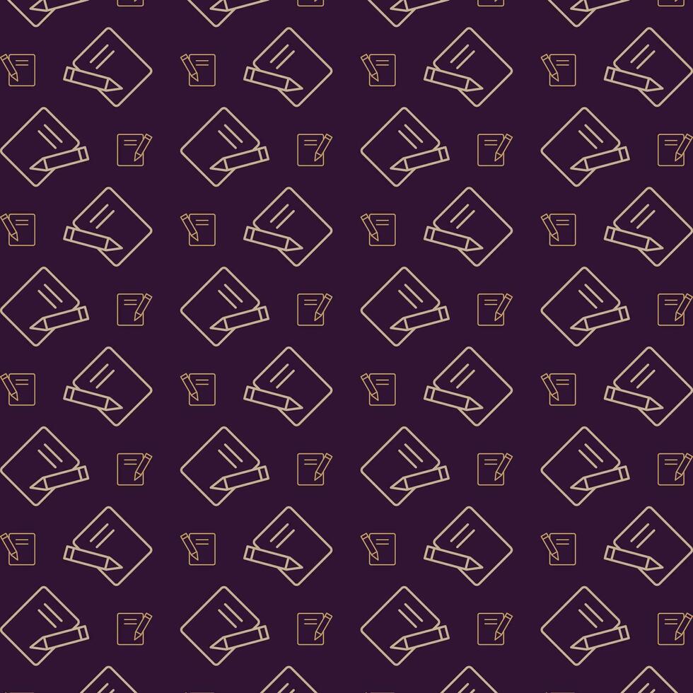 Notepad beautiful repeating abstract pattern vector illustration background