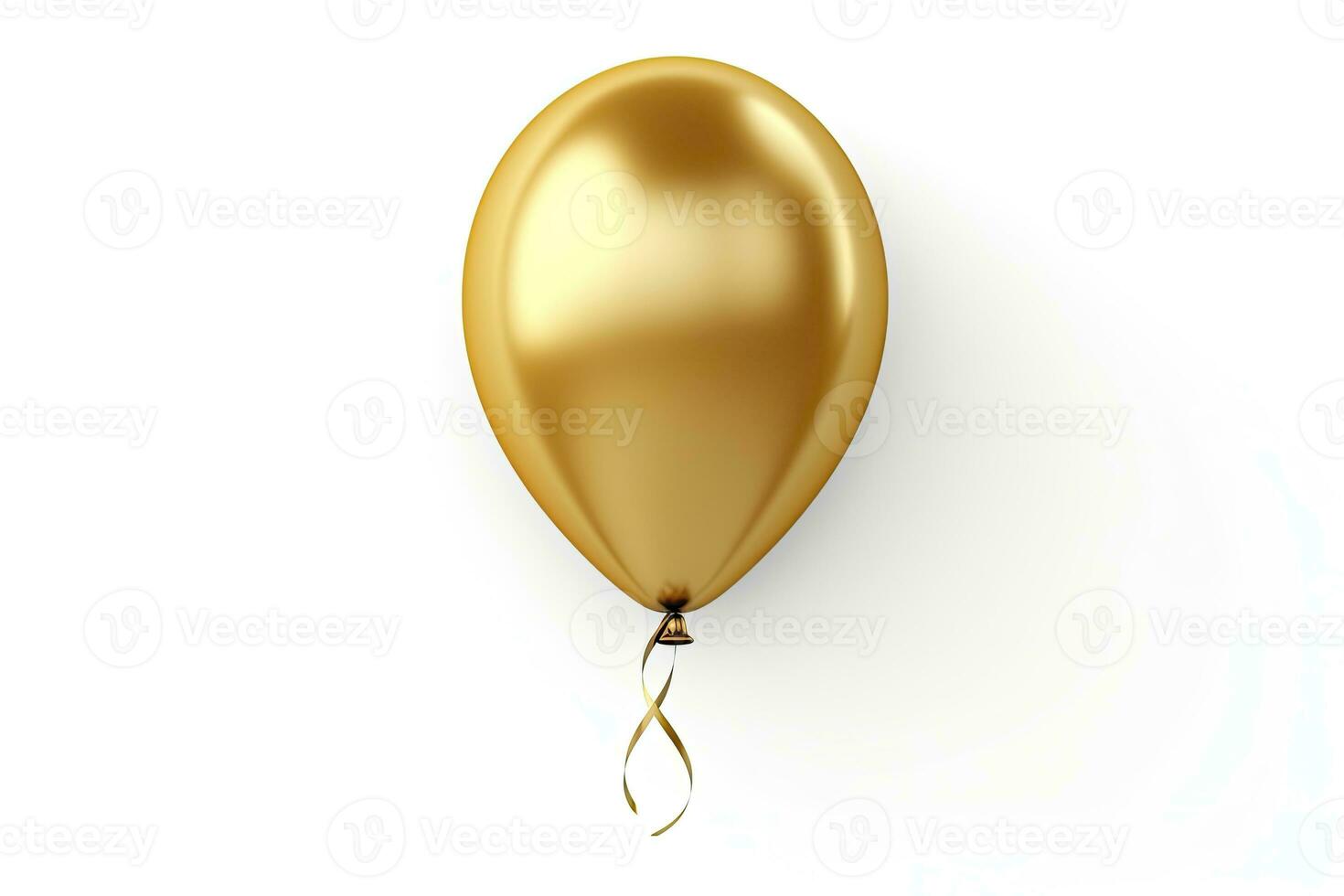 AI generated Birthday balloon flying for party and celebrations. AI Generated photo