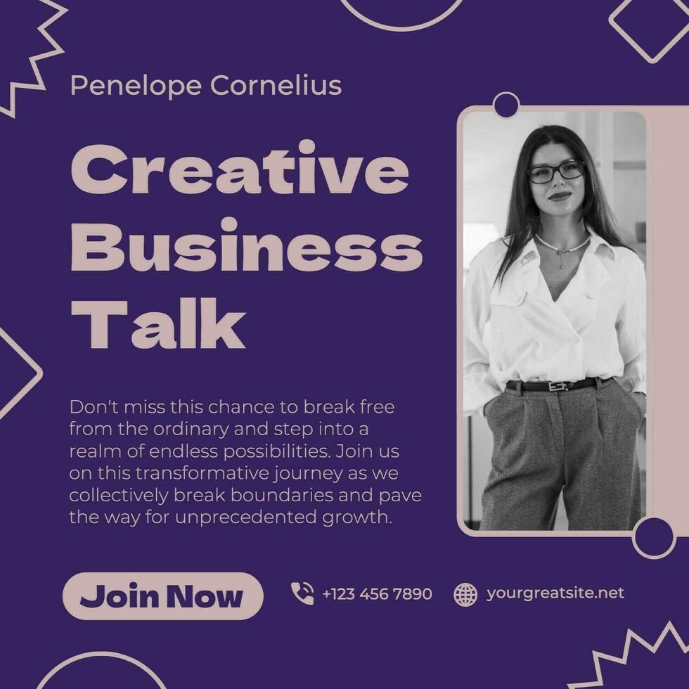 Creative Business Linkedin Post template