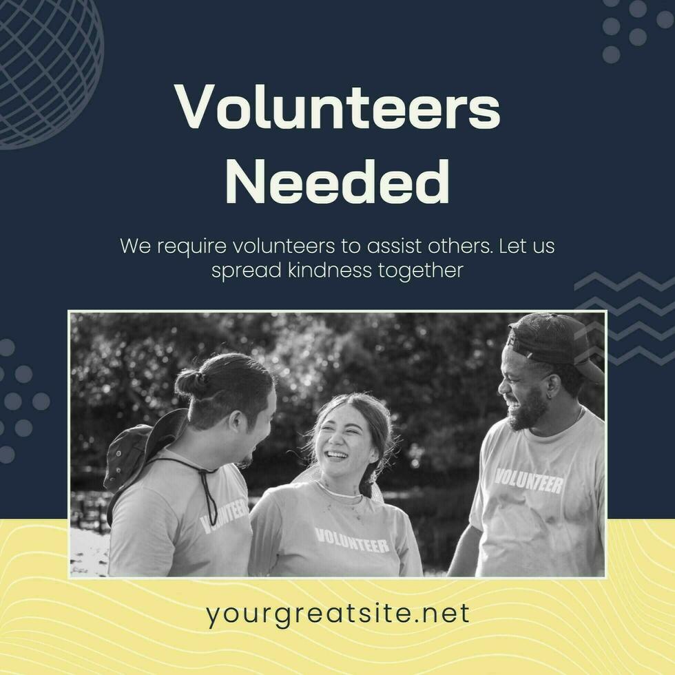 Year End Charity LinkedIn Post template