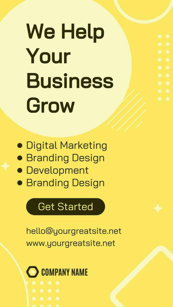 Creative Business Service Instagram Story template