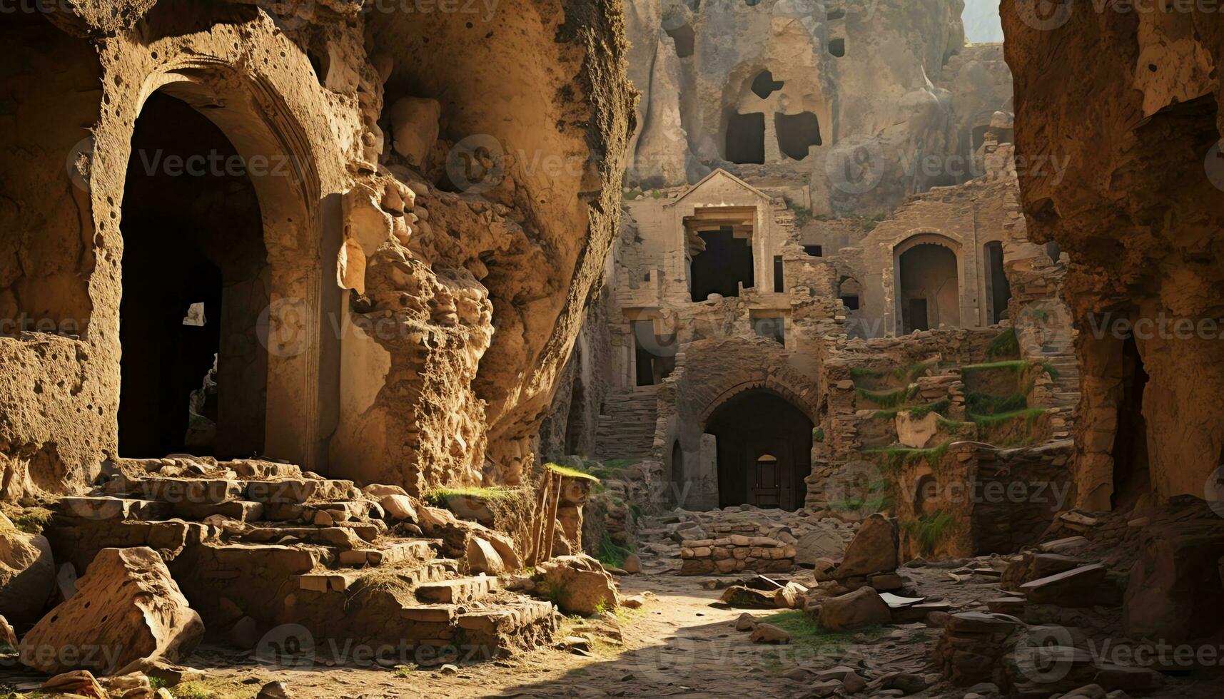 AI generated Uncovering the Secrets of Ancient Landscapes photo