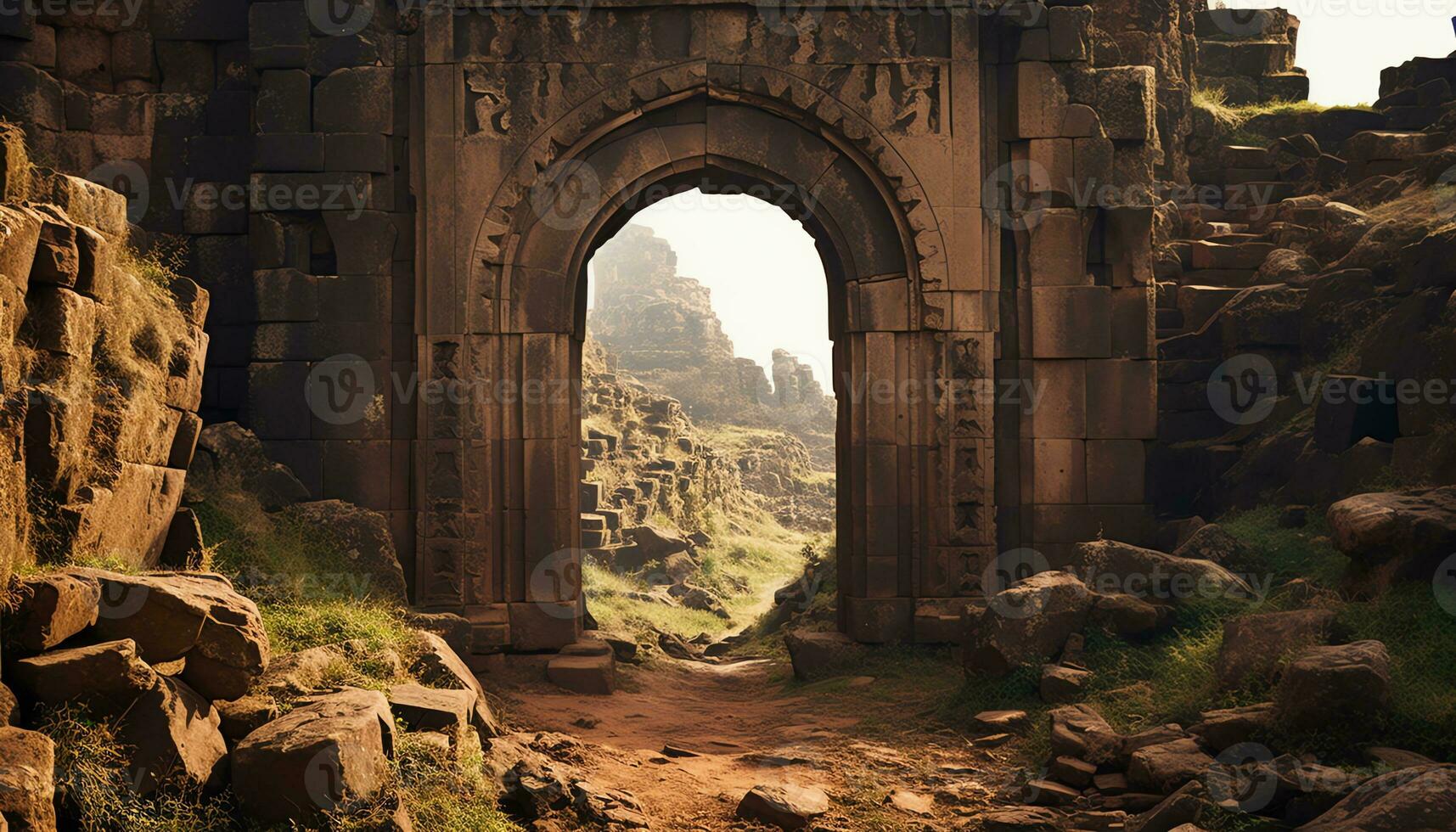 AI generated Uncovering the Secrets of Ancient Landscapes photo