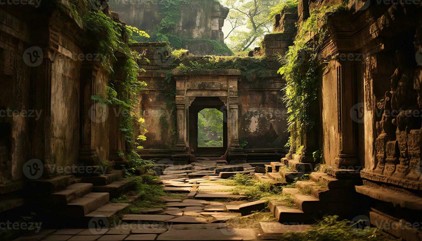AI generated Uncovering the Secrets of Ancient Landscapes photo