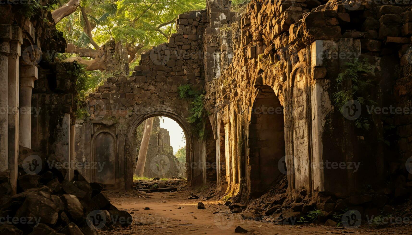 AI generated Uncovering the Secrets of Ancient Landscapes photo